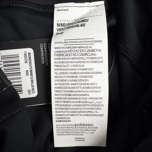 Under Armour Tech High Rise Full Length Compression Legging Womens Medium Black - Picture 13 of 15